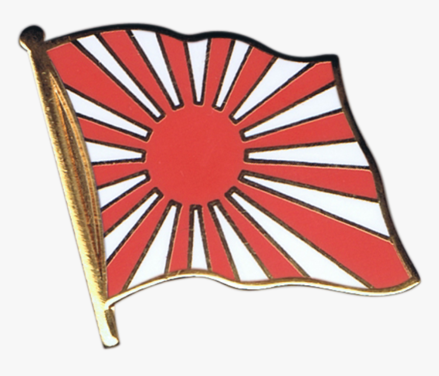 Japan War Flag Pin, Badge, HD Png Download, Free Download