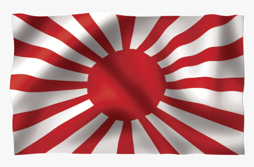 Rising Sun Japanese Flag, HD Png Download, Free Download