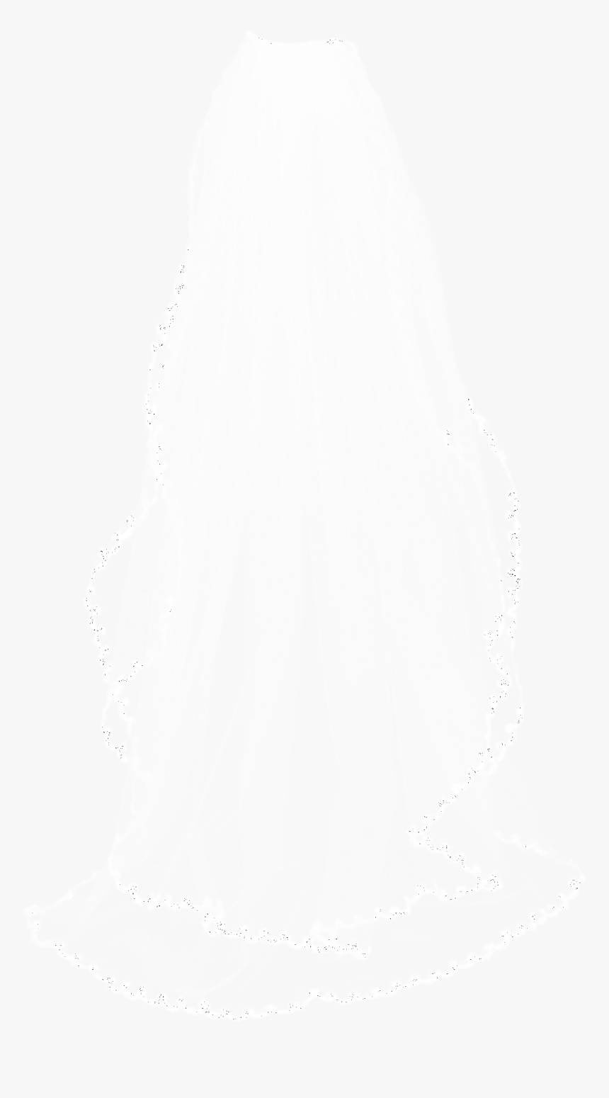 #ftestickers #veil #train #bride #wedding #transparent - Veil, HD Png Download, Free Download