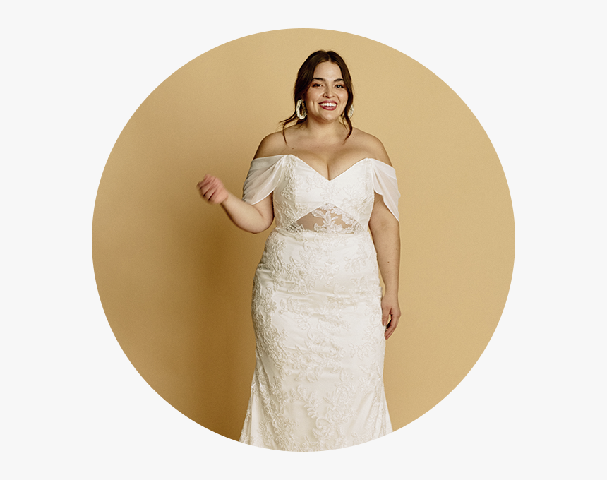 Halseene - Plus Size Wedding Dresses, HD Png Download, Free Download