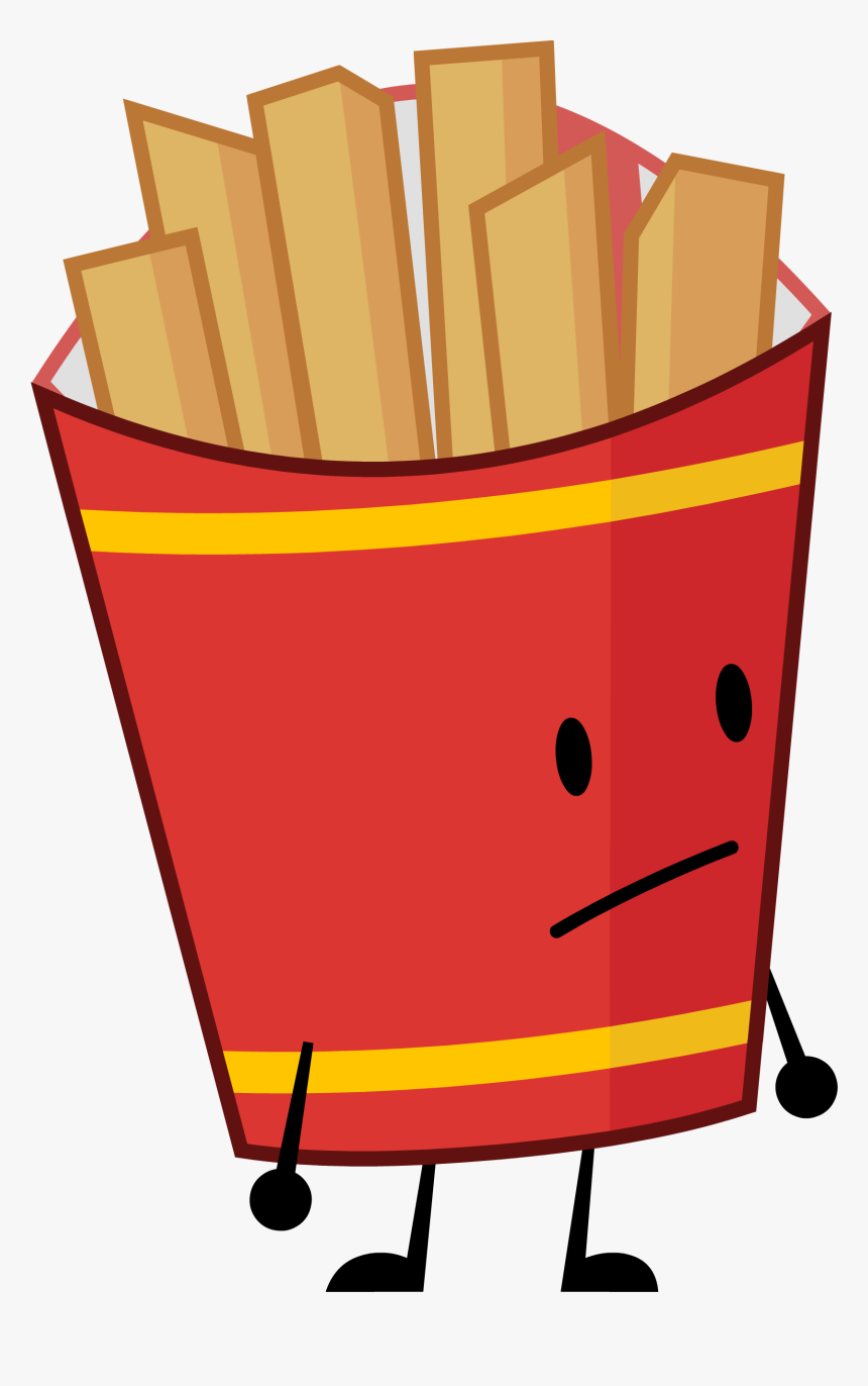 Battle For Dream Island Wiki - Bfdi Fries Asset, HD Png Download, Free Download