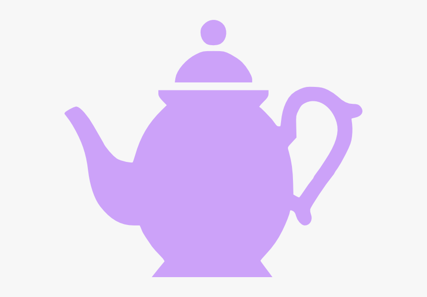 Flower Teapot Clipart Banner Royalty Free Library Teapot - Purple Teapot Clipart Free, HD Png Download, Free Download