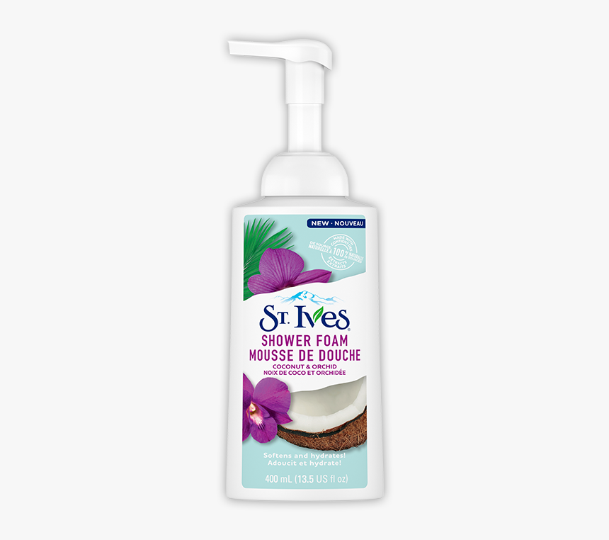 St Ivest Softening Coconut & Orchid Body Wash 400ml, HD Png Download, Free Download