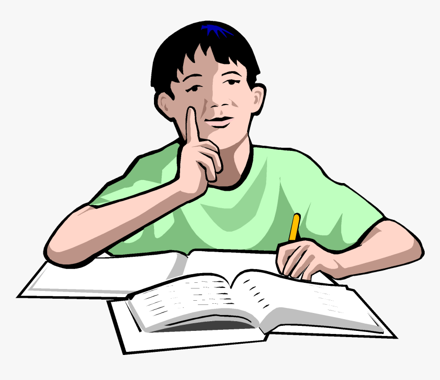 Plagiarism Copy1 On Emaze - Student Study Image Cartoon, HD Png Download, Free Download