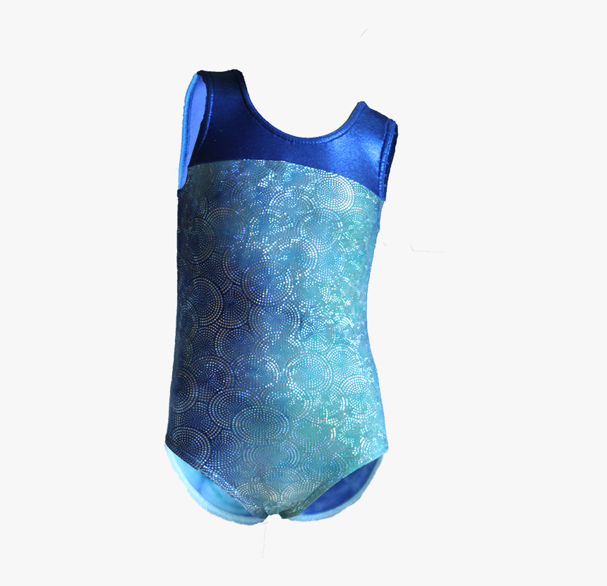 Blue Tiedyed Foil Front - Maillot, HD Png Download, Free Download