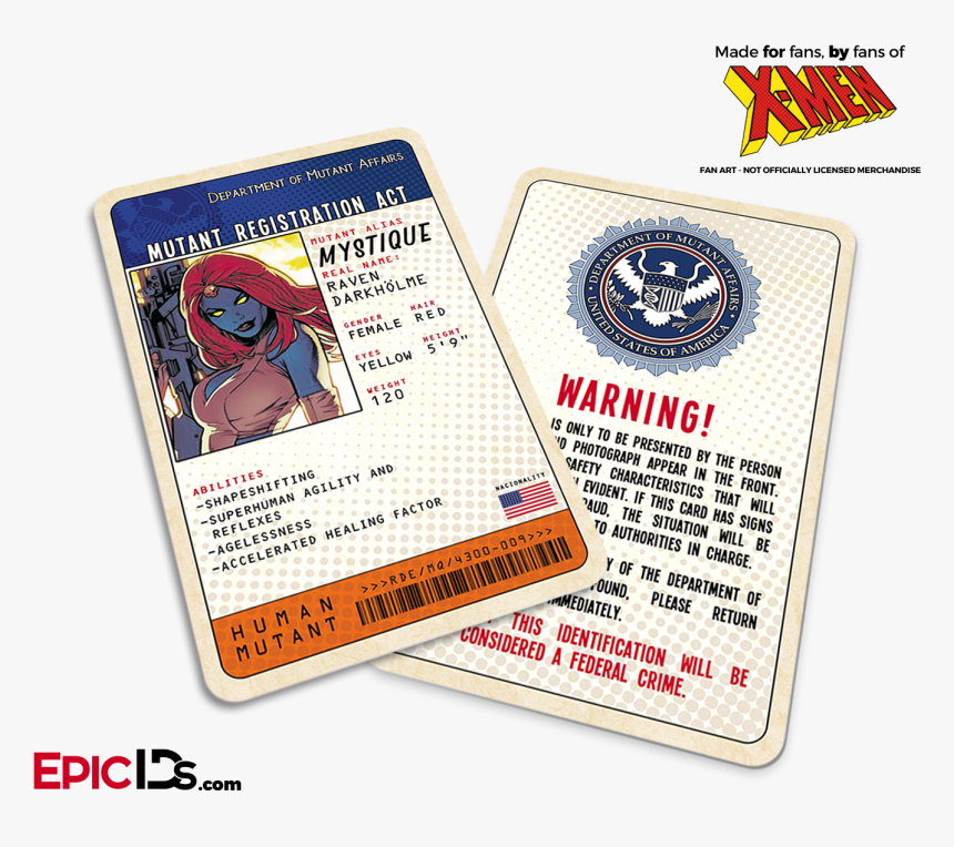 Mutant Registration Act "x-men - Mutant Registration Xmen, HD Png Download, Free Download