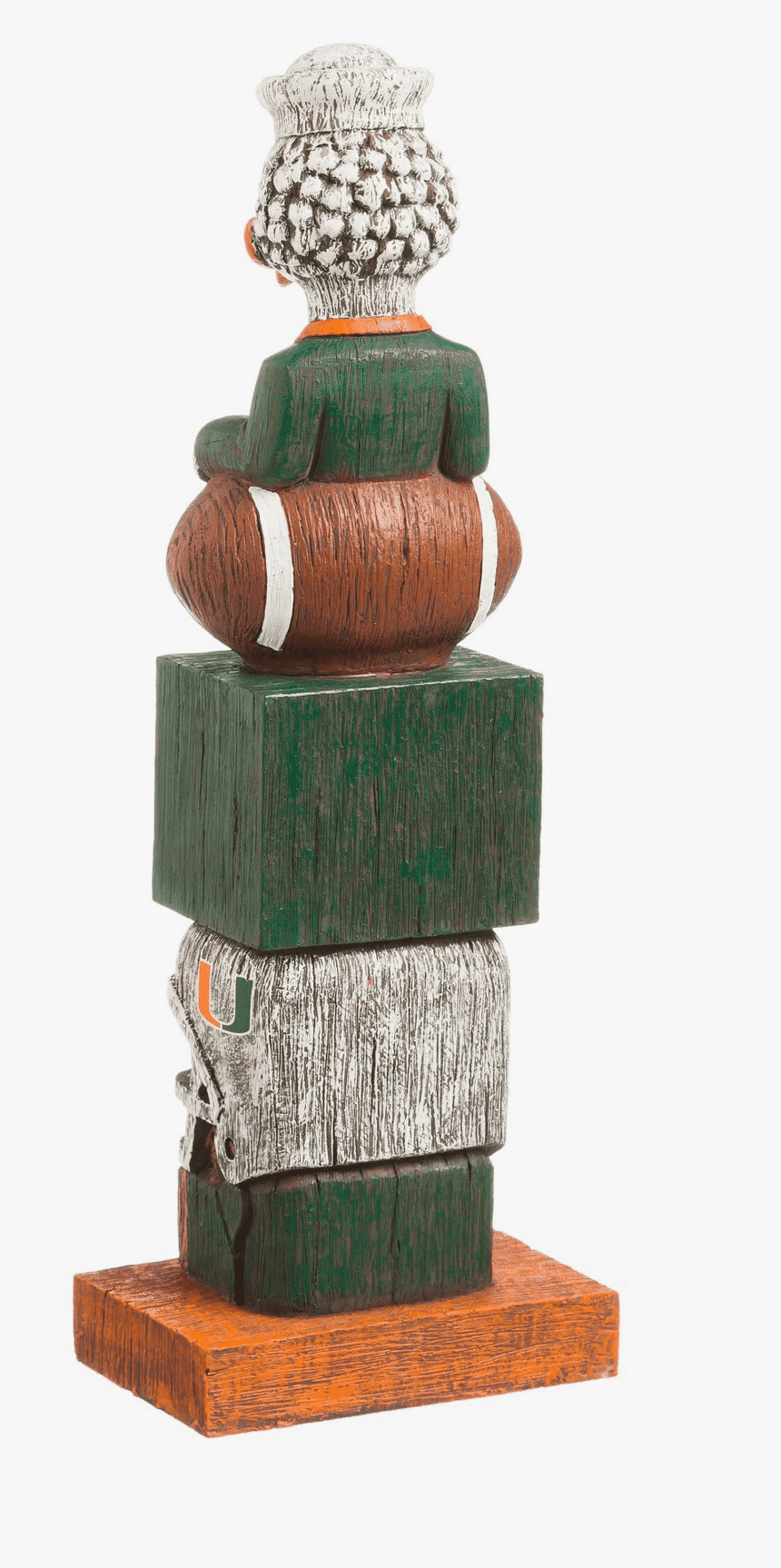 Miami Hurricanes Tiki Totem Statue - Figurine, HD Png Download, Free Download