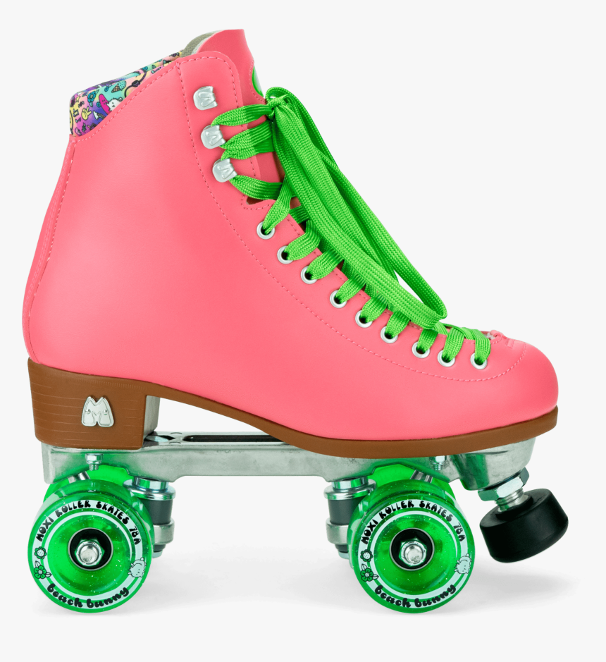 Moxi Skates Watermelon Beach Bunny Roller Skates, HD Png Download, Free Download