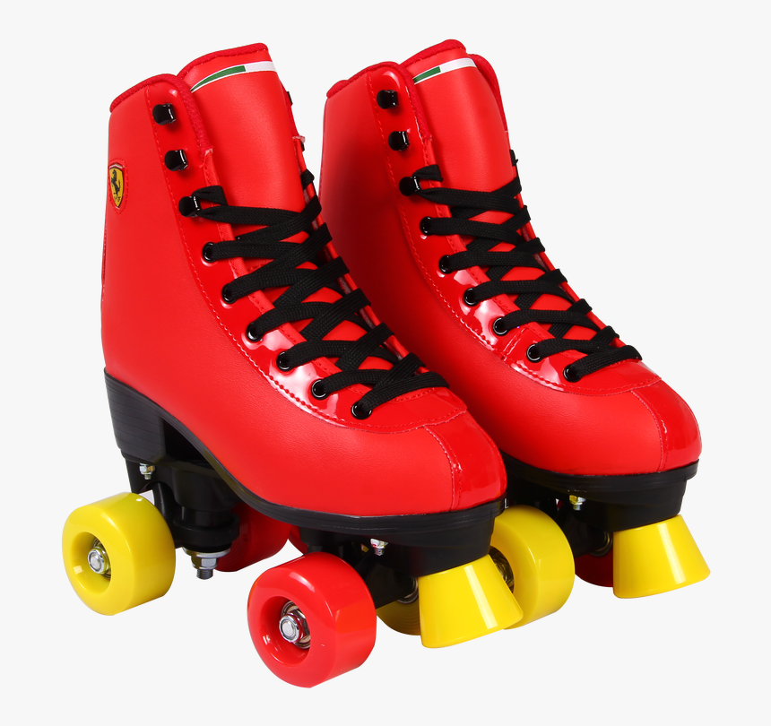 Ferrari Retro Cladic Roller Skate, HD Png Download, Free Download