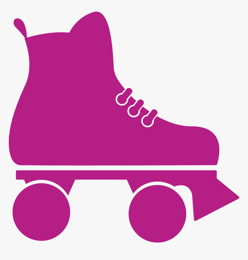 Rollerrinkicon Mcgowan Program Administrators - Silhouette Roller Skate Clip Art, HD Png Download, Free Download