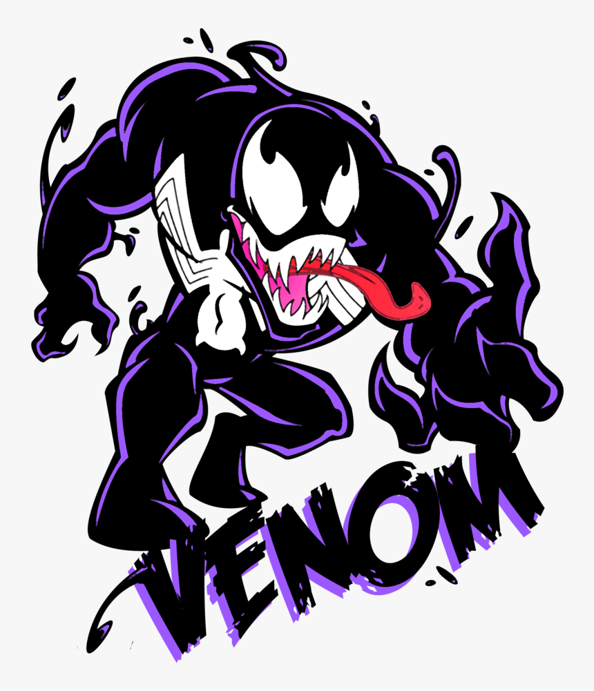 Spider Man Art Carnage - Venom Logo, HD Png Download, Free Download