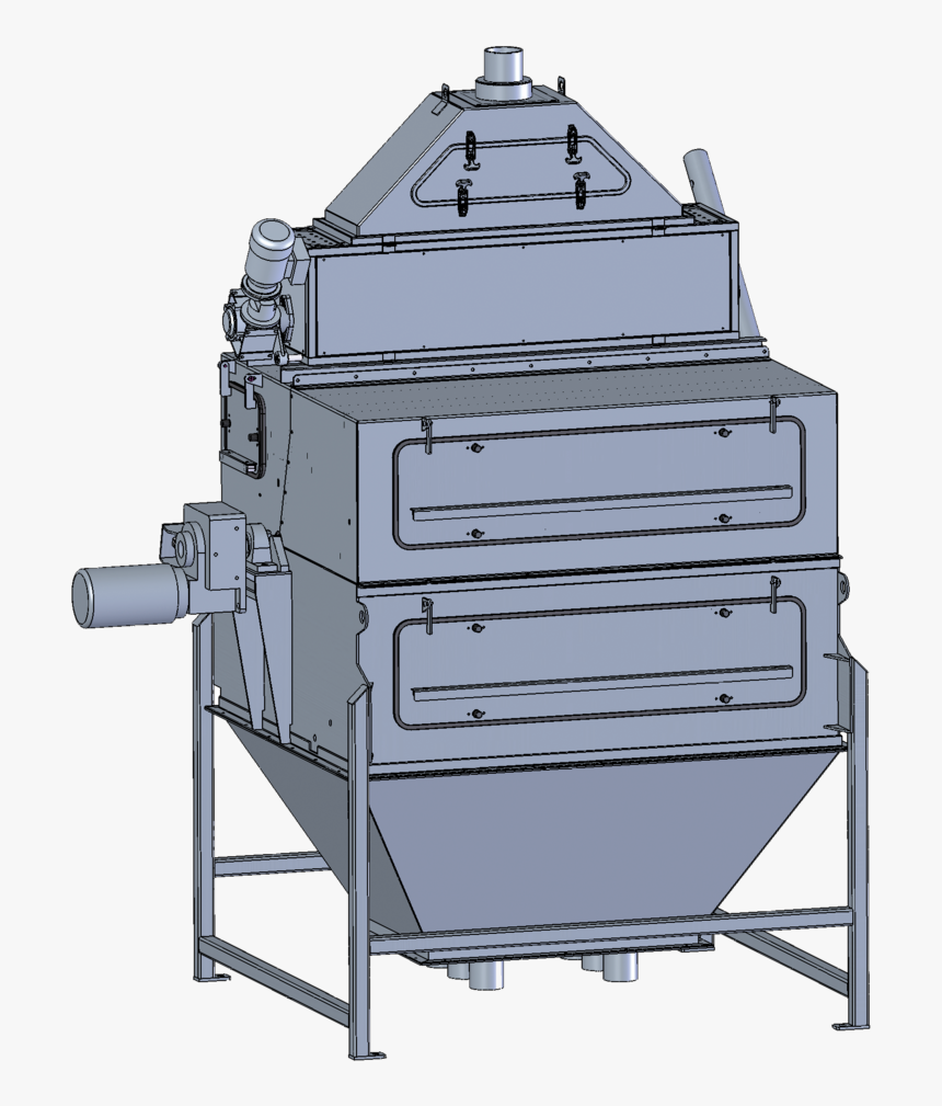 Rare Earth Drum Magnetic Separator - Chest Of Drawers, HD Png Download, Free Download