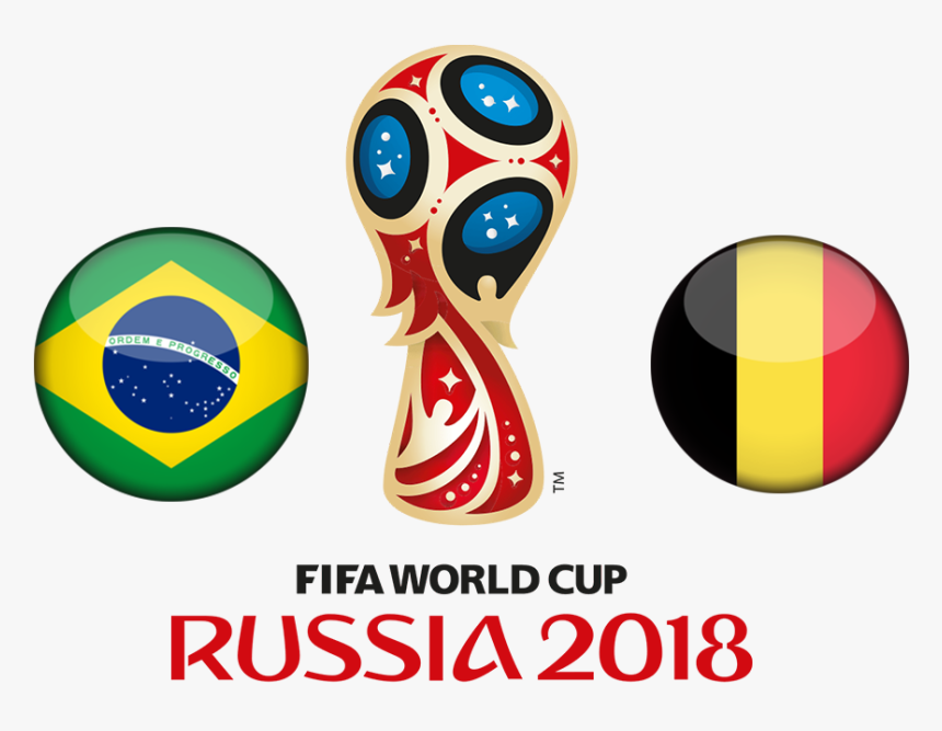 Fifa World Cup 2018 Quarter-finals Brazil Vs Belgium - World Cup Brazil Vs Belgium, HD Png Download, Free Download