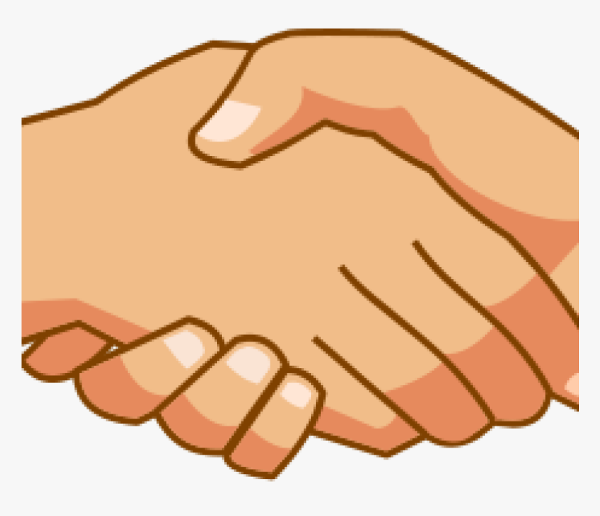 Handshake Clipart Free 19 Handshake Banner Black And - Hand Clipart, HD Png Download, Free Download