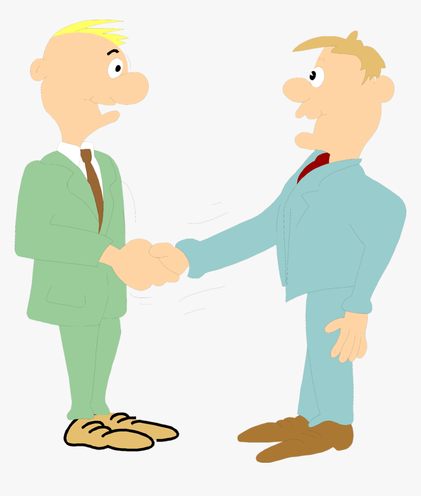 Men Shaking Hands Clip Art, HD Png Download, Free Download