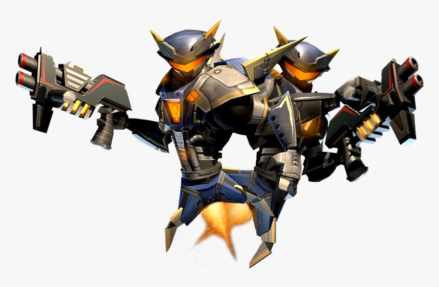 Transparent Ratchet And Clank Png - Ratchet And Clank Deadlocked Robots, Png Download, Free Download