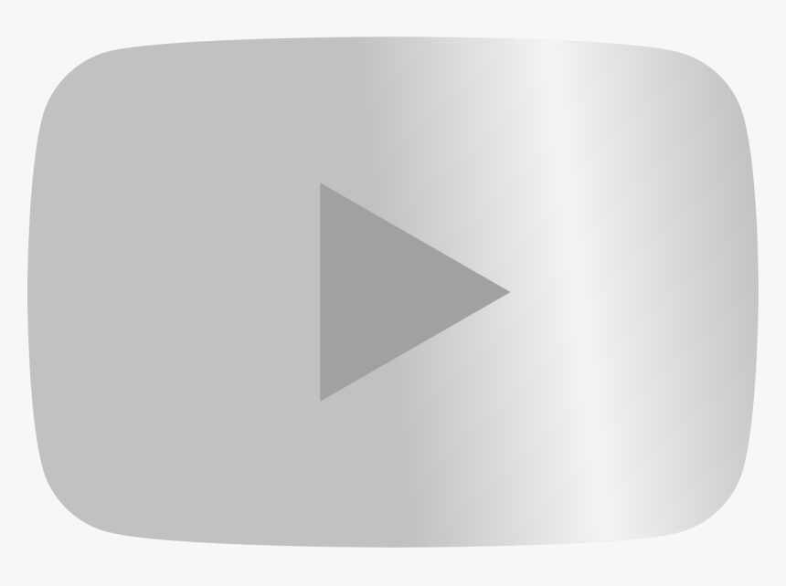 Logo Silver Play Button, HD Png Download, Free Download