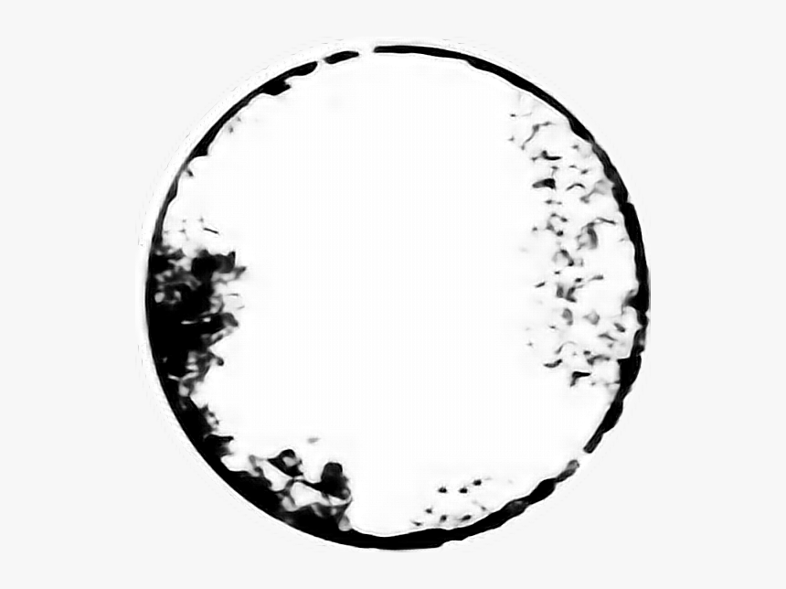 #circle #frame #black #stain #cool - Abstract Texture Circle, HD Png Download, Free Download