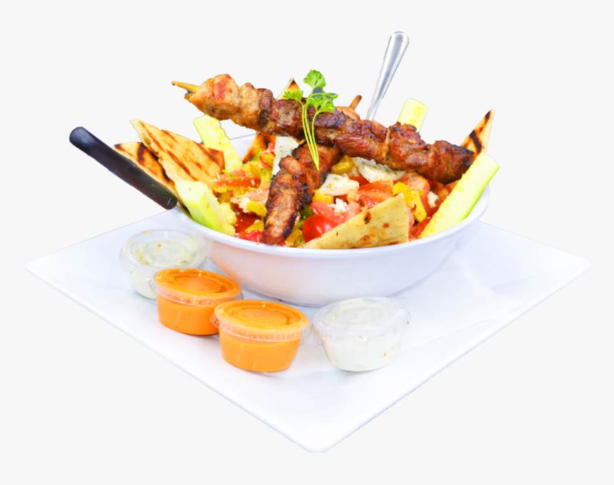 Pork Souvlaki And Lamb Gyro - Brochette, HD Png Download, Free Download