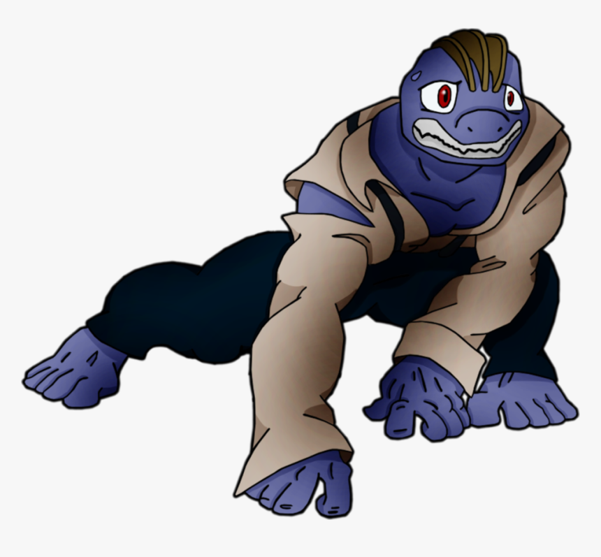 Machoke As Tarzan 4 Transparent Background By Pokemon - Tarzan Machoke, HD Png Download, Free Download