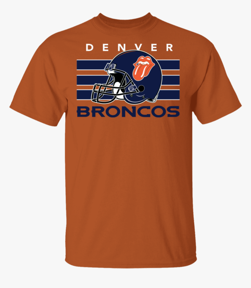 Denver Broncos The Rolling Stones Shirt Shirt, Long - Steelers Helmet Facing Left, HD Png Download, Free Download