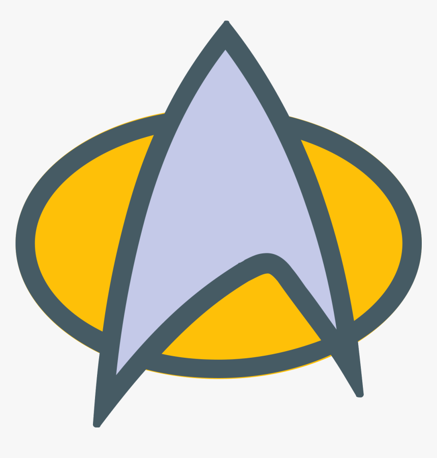 Computer Icons Badge Symbol Star Trek Communicator - Star Trek Next Generation Icon, HD Png Download, Free Download