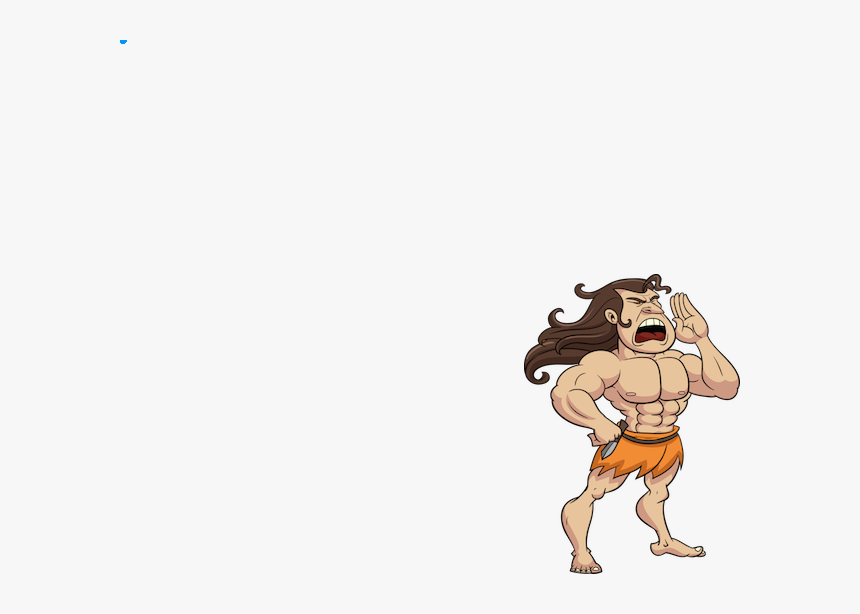 Tarzan Shouting, HD Png Download, Free Download