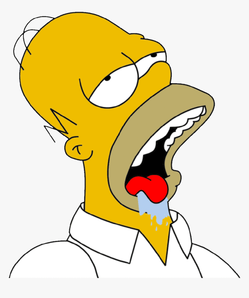 Homer Drooling, HD Png Download, Free Download