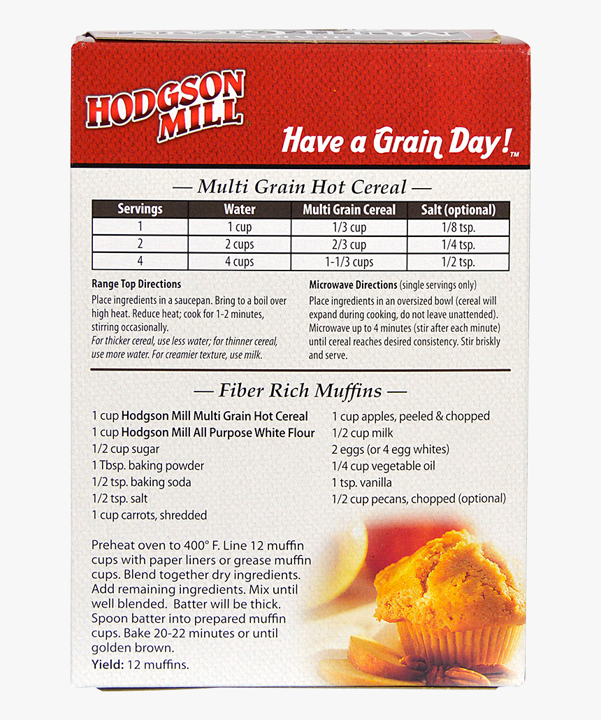Multi Grain Hot Cereal - Breakfast Cereal, HD Png Download, Free Download