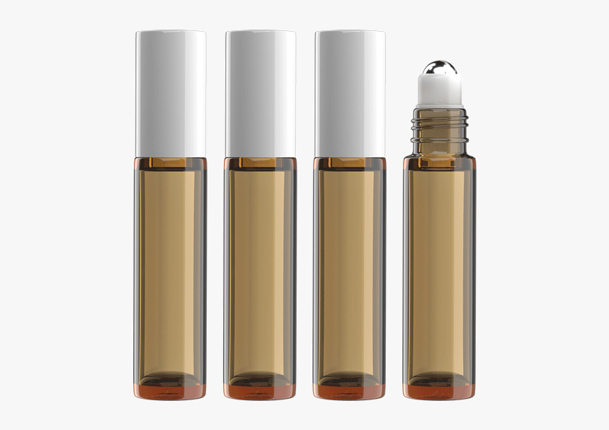 Empty Roll-on 10ml Glass Bottle - Glass Bottle, HD Png Download, Free Download