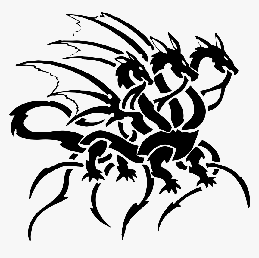 This Free Icons Png Design Of Tribal Dragon 54 , Png - Portable Network Graphics, Transparent Png, Free Download