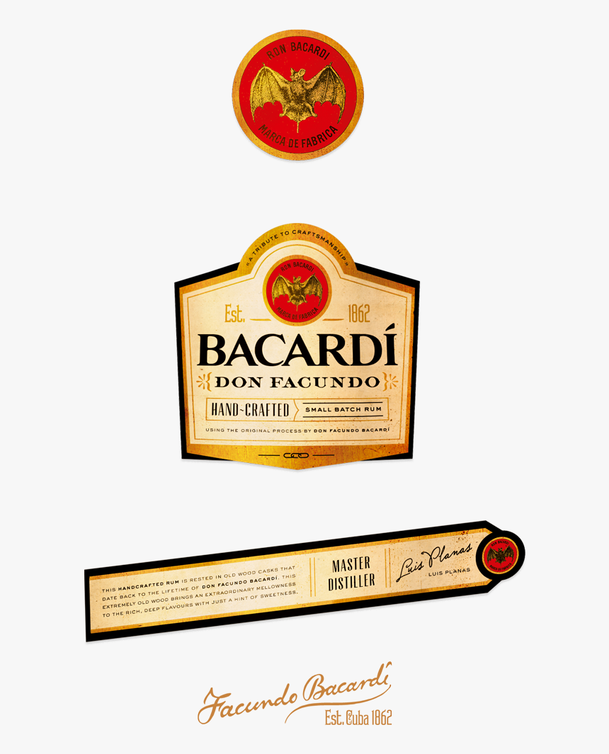 Bacardi Labels, HD Png Download, Free Download