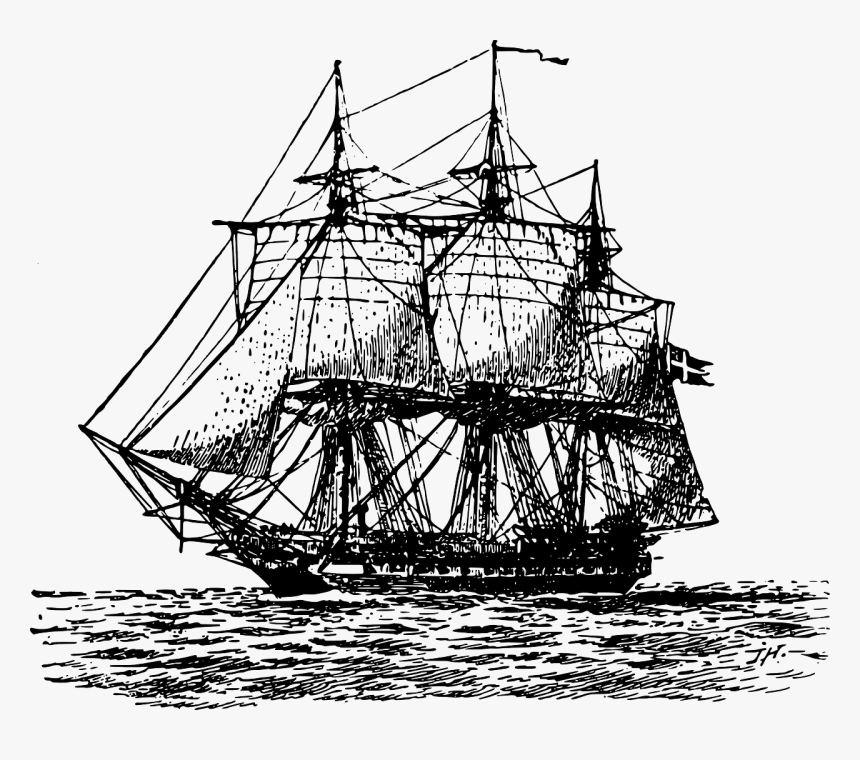 Old Ship Clipart, HD Png Download, Free Download