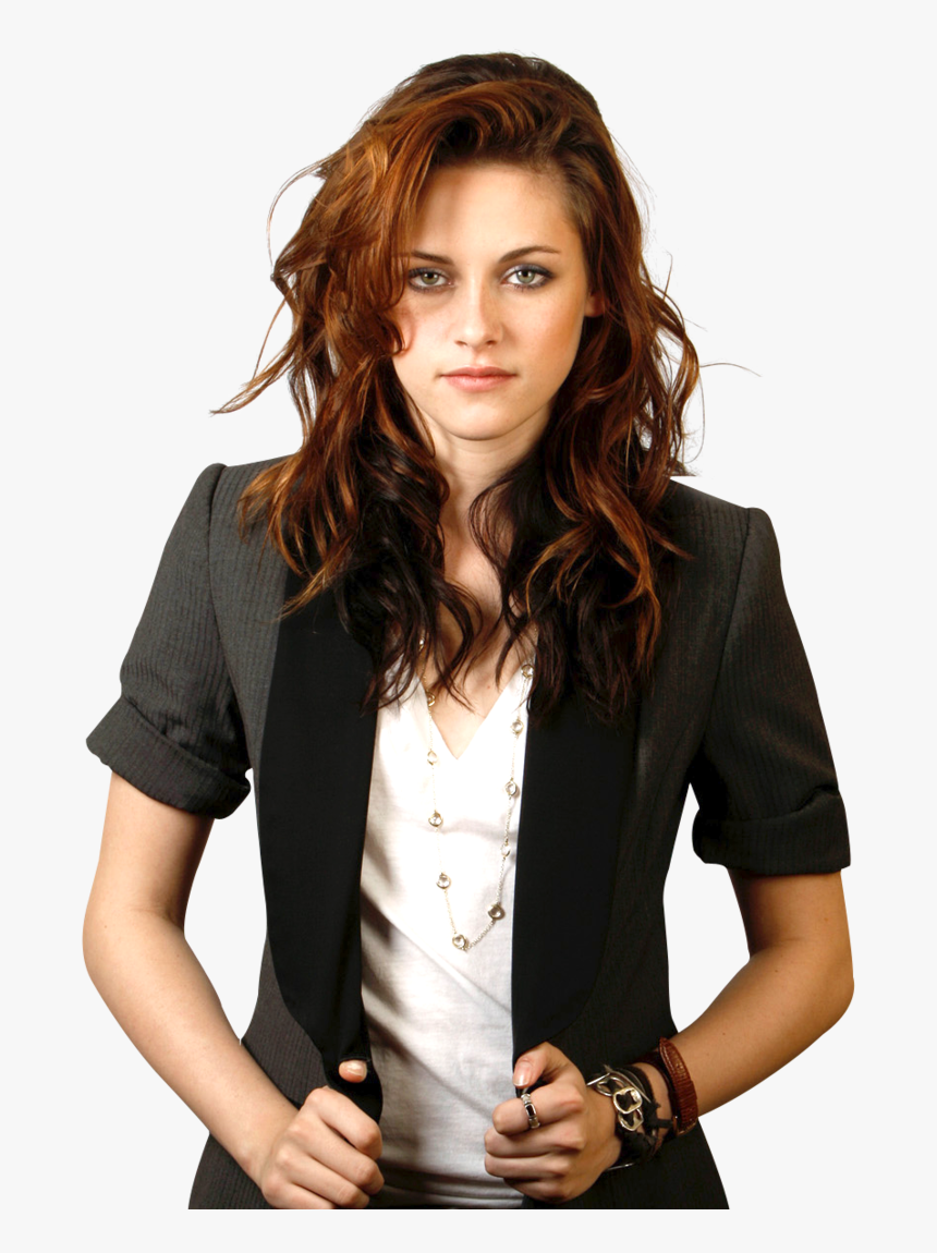 Kristen Stewart Png Transparent Image - Androgynous Femme Long Hair, Png Download, Free Download