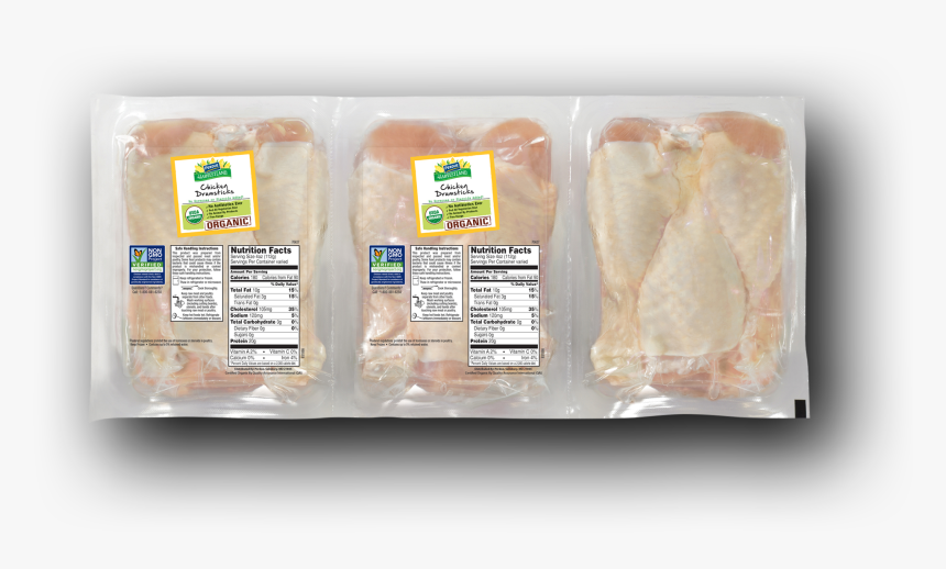 Perdue Harvestland Organic Chicken Drumsticks Pack - Whole Grain, HD Png Download, Free Download