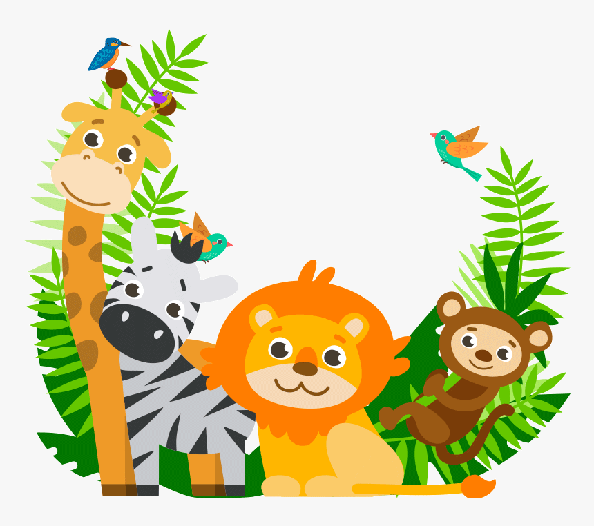 Transparent Jungle Animals Png - Posters On World Animal Day, Png Download, Free Download