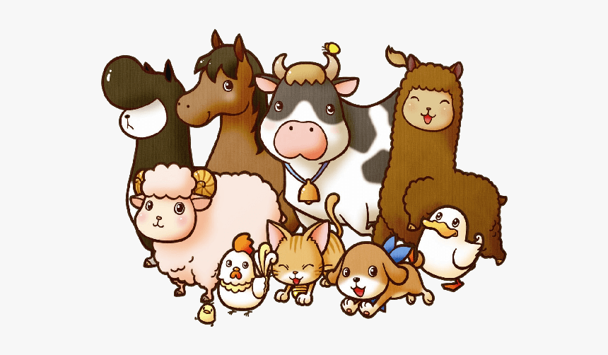 Clipart Animals Png - Transparent Farm Animals Clipart, Png Download, Free Download