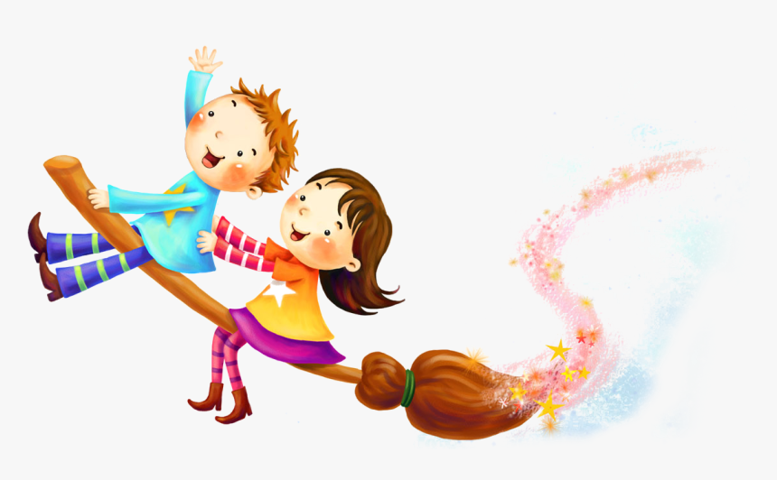 Cute Dreamy Lovely Couples , Png Download - صور اطفال كرتون, Transparent Png, Free Download