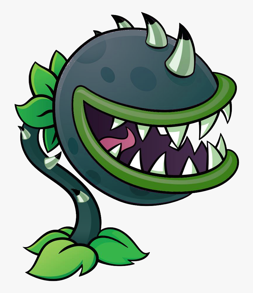 Transparent Zombie Teeth Png - Chomper Plants Vs Zombies, Png Download, Free Download