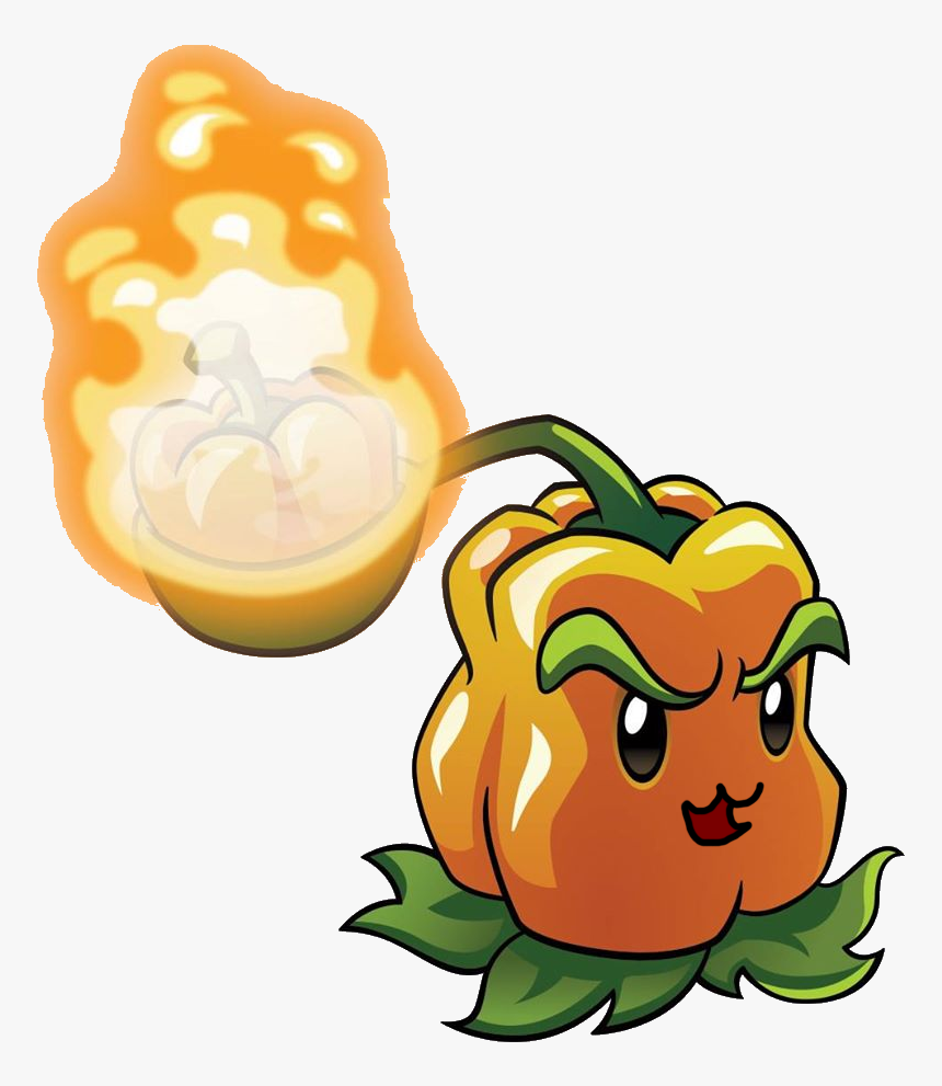 Transparent Pepper Plant Png - Plants Vs Zombies 2 Pepper Pult, Png Download, Free Download