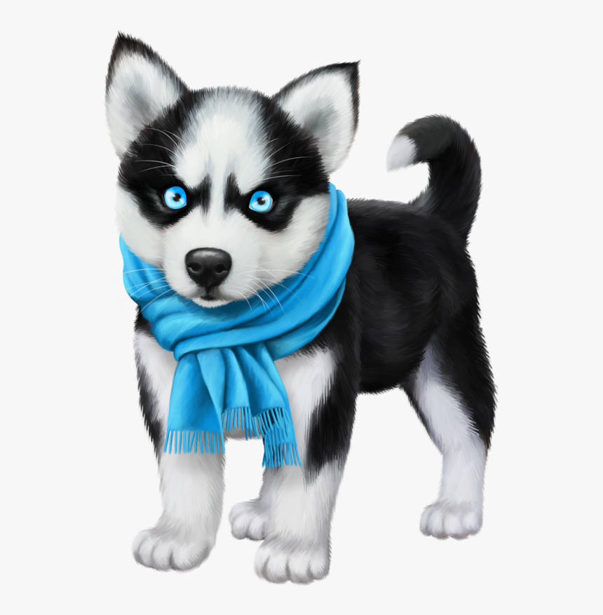 Husky Clipart Cute - Cachorro Clipart, HD Png Download, Free Download