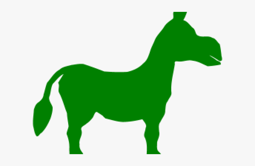 Scorpion Clipart Donkey - Donkey Shrek Silhouette, HD Png Download, Free Download