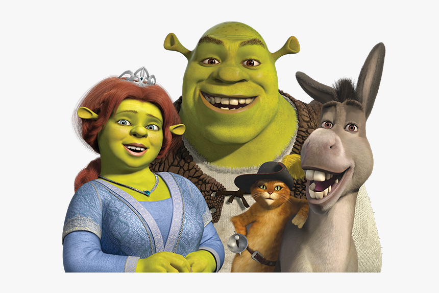 Shrek The Third Trailer Shrek And Fiona And Baby Hd Png