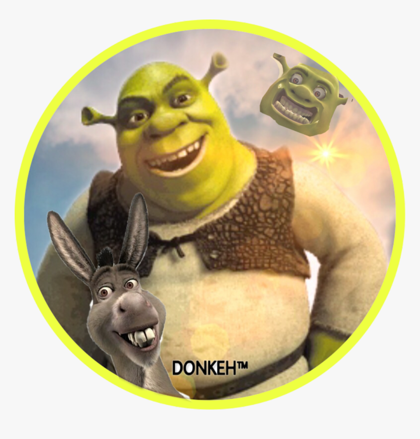 #shrek #donkey - Shrek Mlg, HD Png Download, Free Download