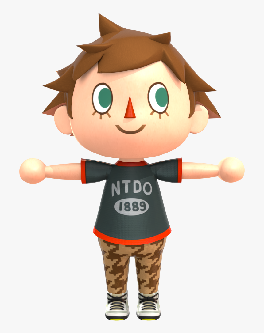 Animal Crossing Character Model, HD Png Download, Free Download