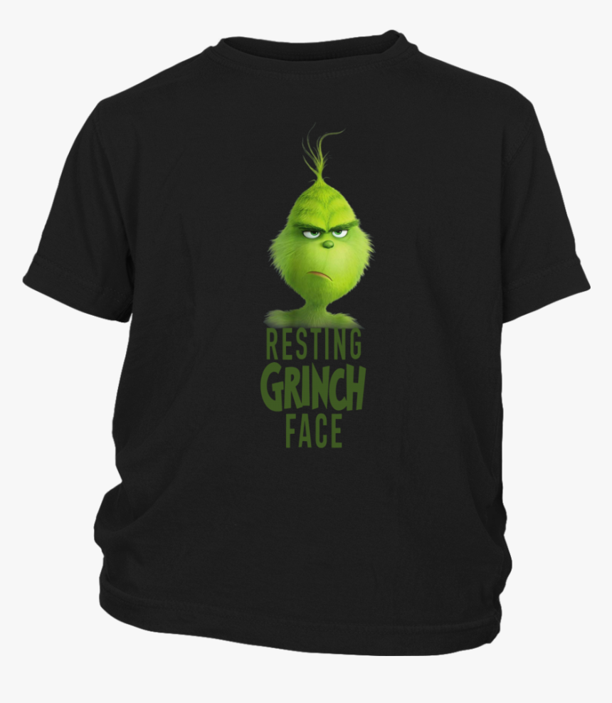 Seuss The Grinch Resting Grinch Face T-shirt - Birthday Boy Xbox T Shirt, HD Png Download, Free Download