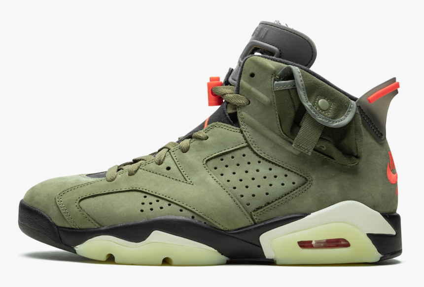 Air Jordan 6 Retro "cactus Jack - Travis Scott Cactus Jack 6, HD Png Download, Free Download