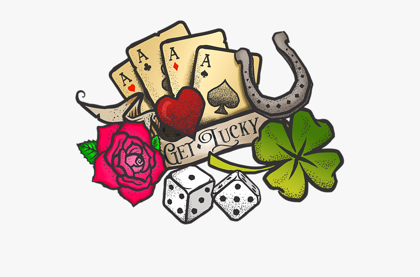 Lucky Games Tattoo, HD Png Download, Free Download