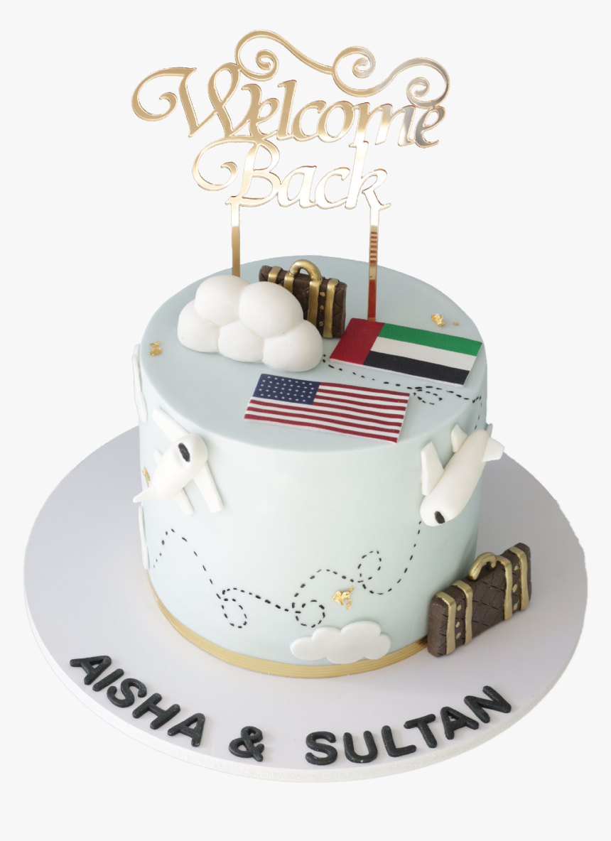 Welcome Back Cake Usa To Uae, HD Png Download, Free Download