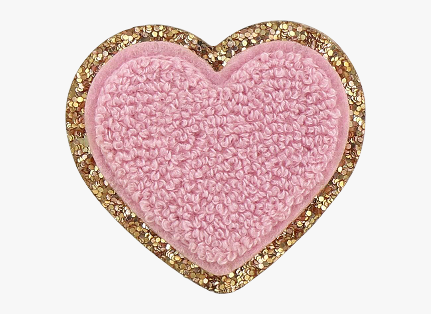 Glitter Heart Patch - Heart, HD Png Download, Free Download